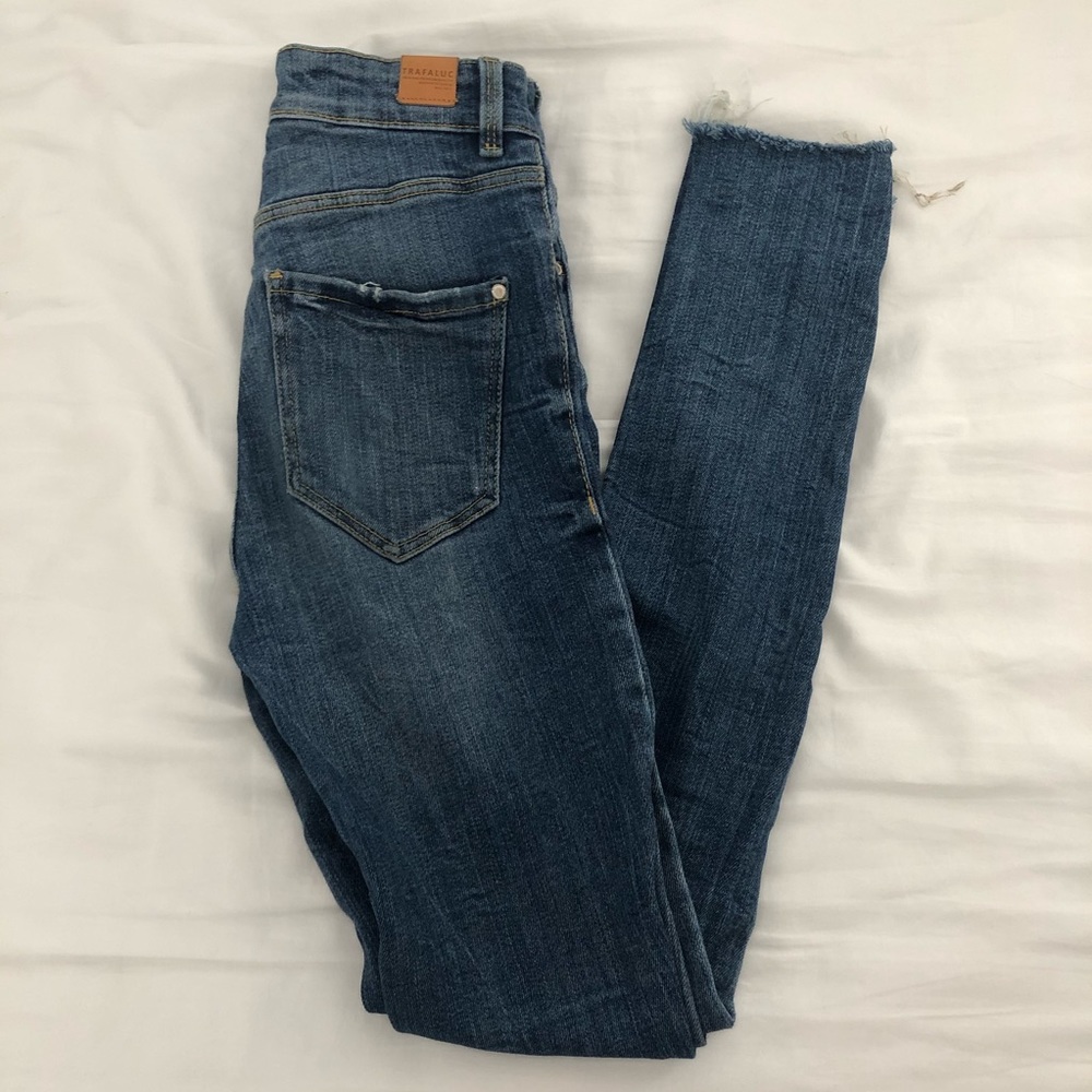Medium Wash Zara Skinny Jeans